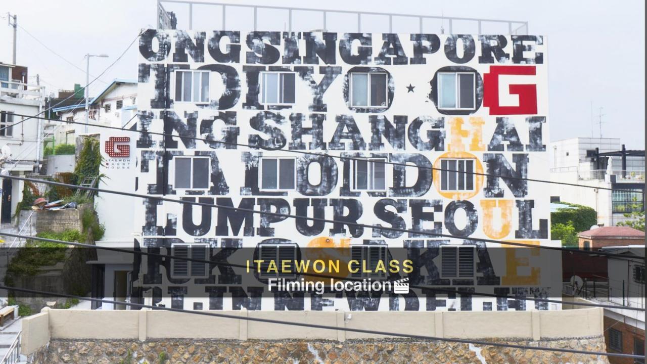 G Guesthouse Itaewon In Seul Exterior foto