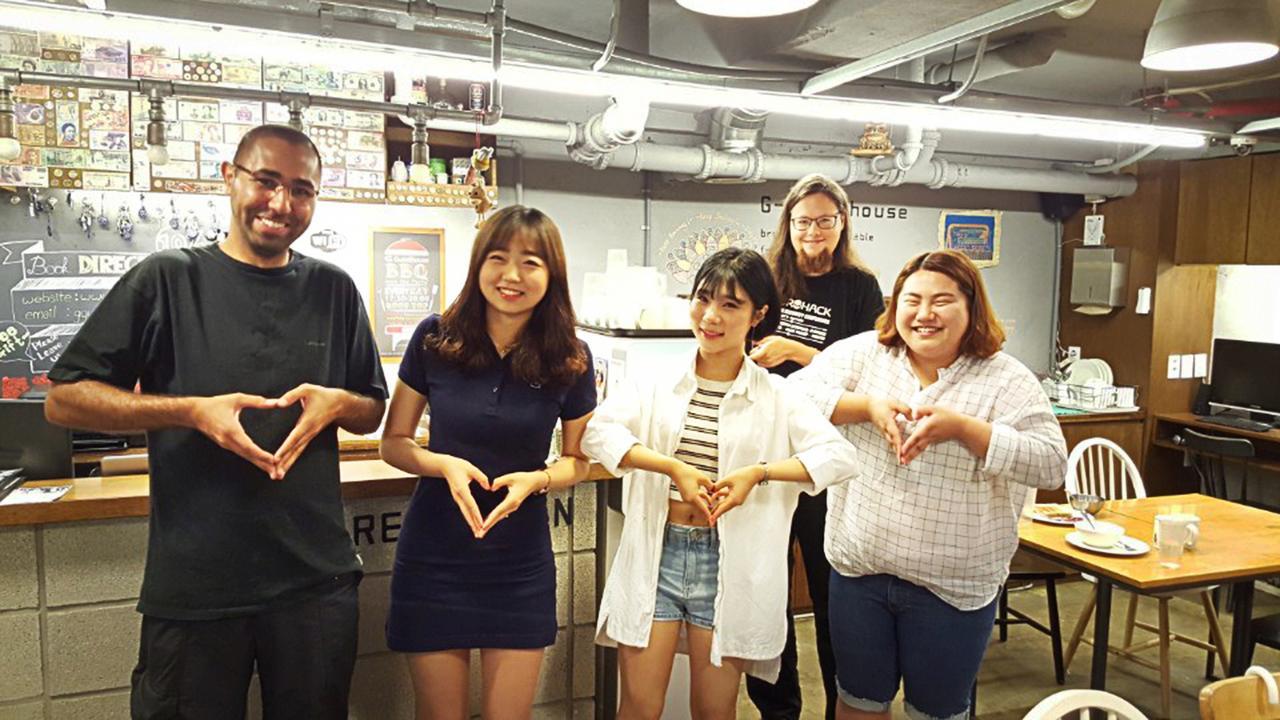 G Guesthouse Itaewon In Seul Exterior foto